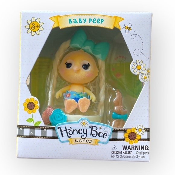 Honey Bee Acres Baby Peep Yellow Chick Mini Figure Easter 2023 Toy NEW - Picture 1 of 3
